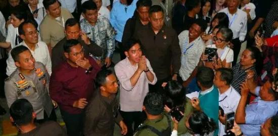 Cek Fakta: Wapres Gibran Rakabuming Raka Kunjungan Kerja ke Sulawesi Utara