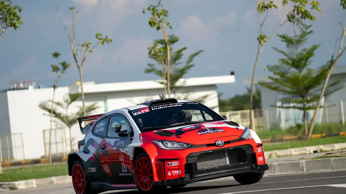 Toyota Gazoo Racing Indonesia Dominasi Seri Pembuka Sprint Rally 2026