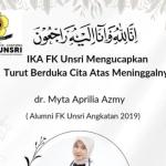 IKA FK Unsri Kawal Kasus Meninggalnya Dokter Internship, Tunggu Investigasi Kemenkes