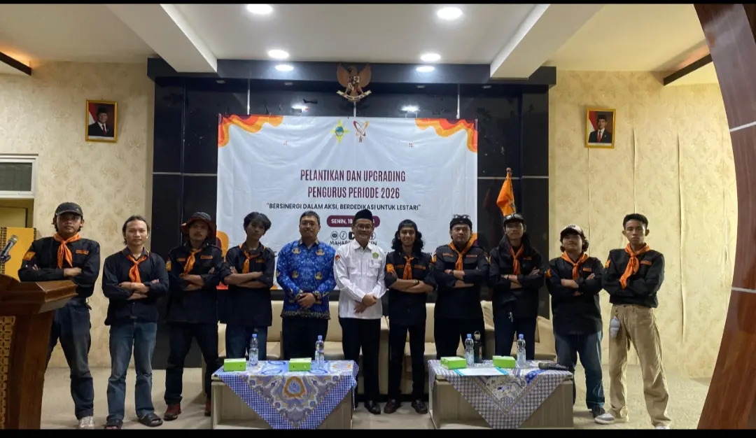 Usung Semangat Lestari, MAHAPEKA UIN SMH Banten Gelar Pelantikan Pengurus