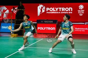 Sabar/Reza Jadi Wakil Indonesia Pertama yang Lolos ke 16 Besar Australian Open 2026