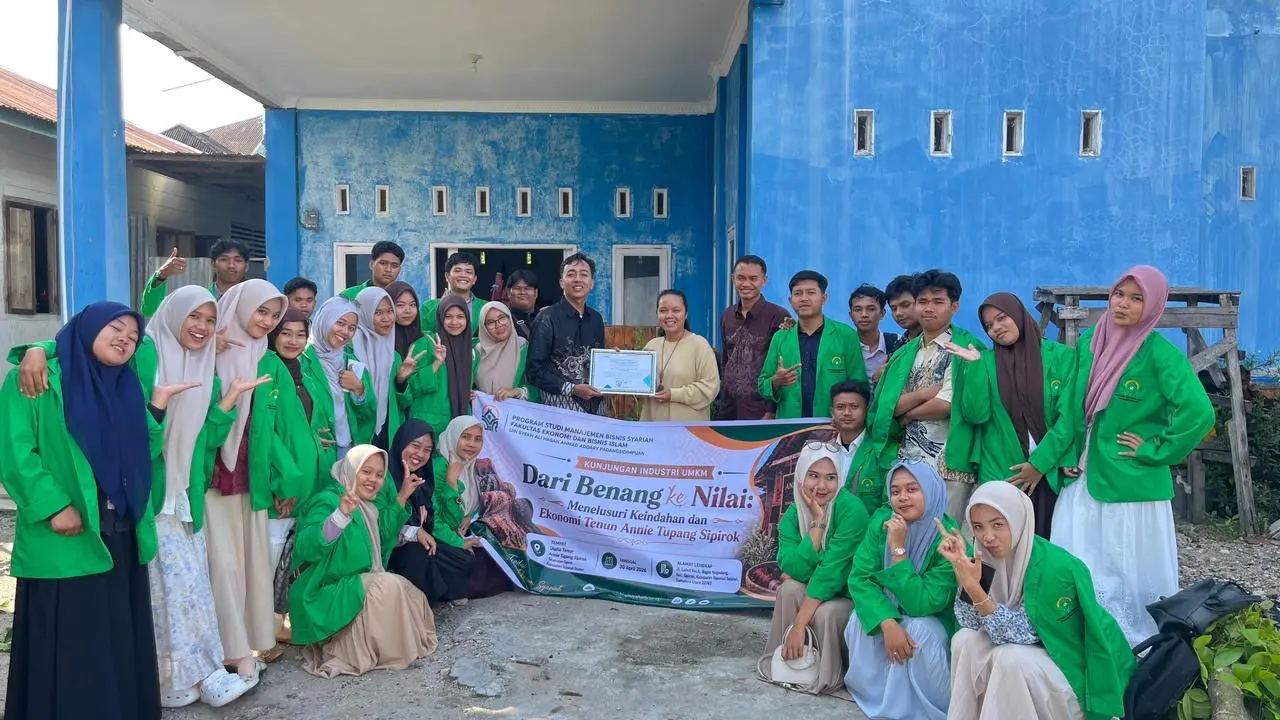 Mahasiswa MBS UIN Syekh Ali Hasan Ahmad Addary Lakukan Kunjungan Industri UMKM