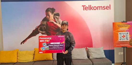 Berlangganan SIMPATI, Sangkala dari Nabire Dapat Hadiah Liburan