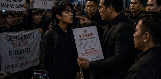 PENGUSAHA TEMPAT HIBURAN MALAM (THM) DI TANGERANG DIDUGA LAKUKAN INTIMIDASI HUKUM TERHADAP KELOMPOK MAHASISWA YANG HENDAK BERUNJUK RASA