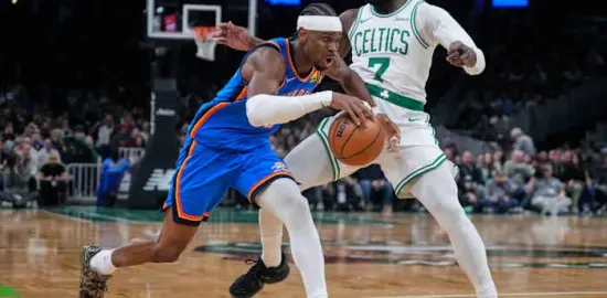 Celtics Hentikan 12 Kemenangan Beruntun Thunder Lewat Performa Gemilang Jaylen Brown