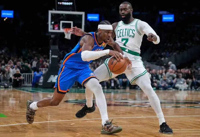 Celtics Hentikan 12 Kemenangan Beruntun Thunder Lewat Performa Gemilang Jaylen Brown
