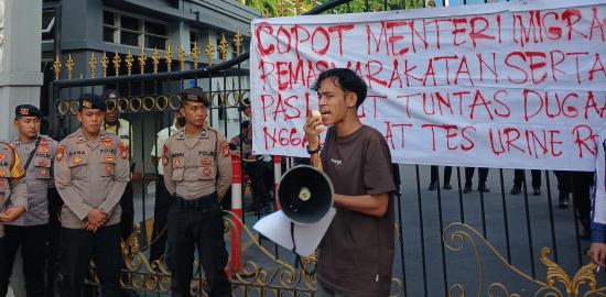 Serdadu Muda Nusantara Geruduk Ditjen PAS: Desak Pengusutan Dugaan Kejanggalan Pengadaan Alat Tes Urine Senilai Rp54,72 Miliar