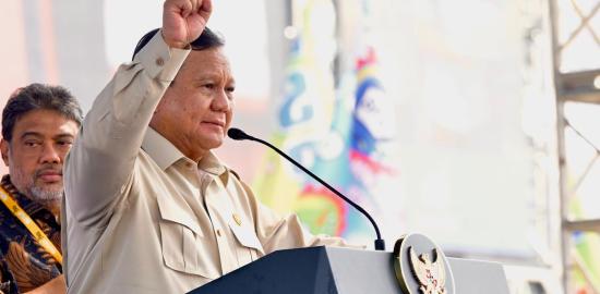 Prabowo Soroti Potongan Ojol, Dorong Pembagian Pendapatan Lebih Adil di Hari Buruh 2026