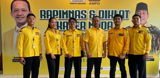 AMPG Kalbar Perkuat Kader Muda Melalui Rapimnas dan Diklat Nasional Golkar 2026