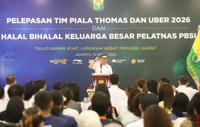 PBSI Lepas Tim Indonesia ke Piala Thomas & Uber 2026 di Denmark