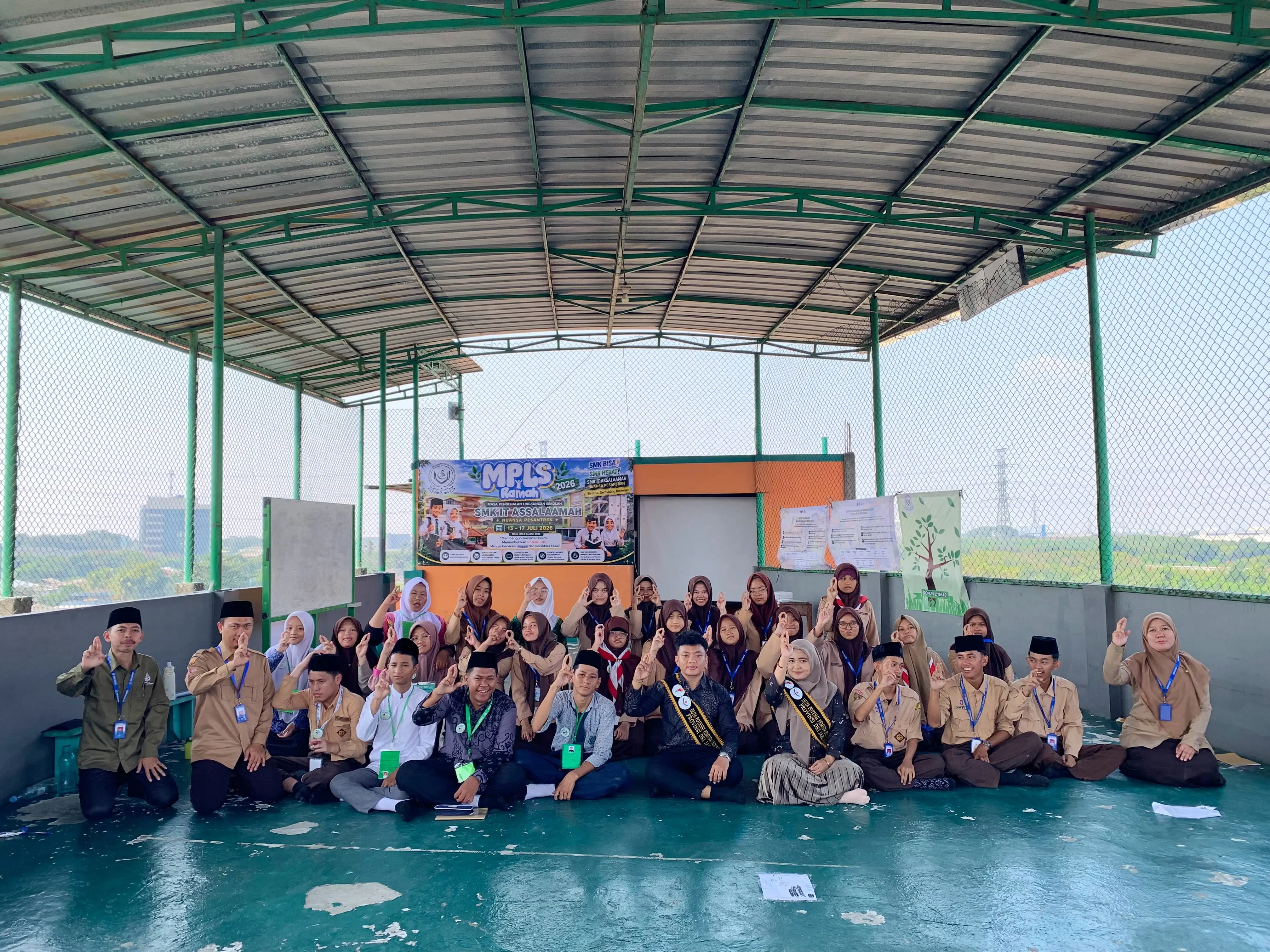 Perangi Masalah Sampah Jakarta, Duta Potensi Pemuda Indonesia DKI Jakarta Gelar Digital Eco-Literacy Workshop di SMK IT Assalamah