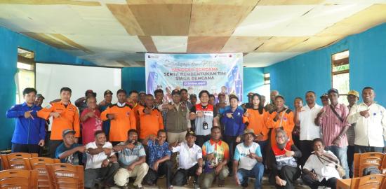 Kilang Kasim Dorong Kampung Seget Jadi Pelopor Pesisir Tanggap Bencana di Kabupaten Sorong
