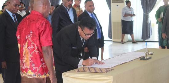 Sesuai Seleksi, Bupati JK Melantik 6 Pejabat JPT Pratama