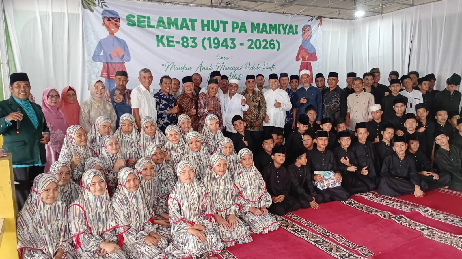 83 Tahun Menabur Kasih: Perayaan HUT Panti Asuhan Mamiyai Al-Ittihadiyah Diwarnai Kisah Haru Mantan Kadis Sosial Sumut