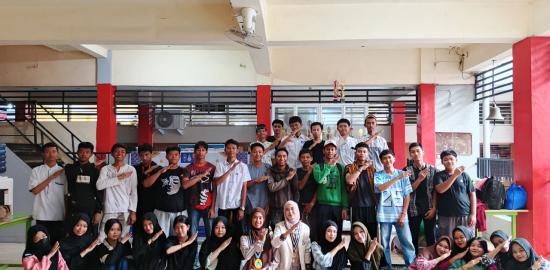 PW PII Sulawesi Selatan Sukses Gelar Leadership Basic Training Ramadhan di SMK Nasional Makassar