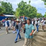 Puluhan Masa Aksi Padati Jalan Perbatasan BMR-Minahasa, Warga BMR Mendesak Pemekaran Provinsi di Percepat