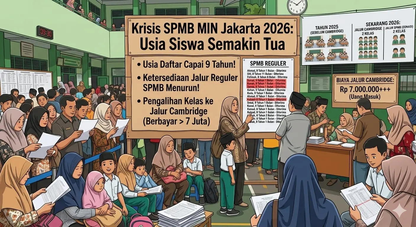 Anak MIN Jakarta Sekarang Semakin Tua