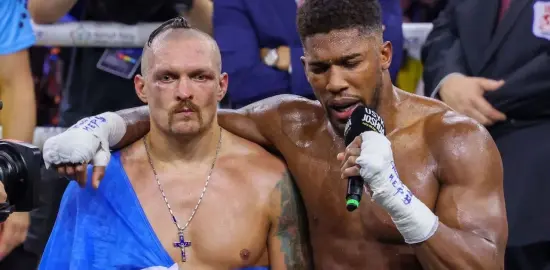 Anthony Joshua Latihan Bersama Oleksandr Usyk, Targetkan Comeback Juli 2026
