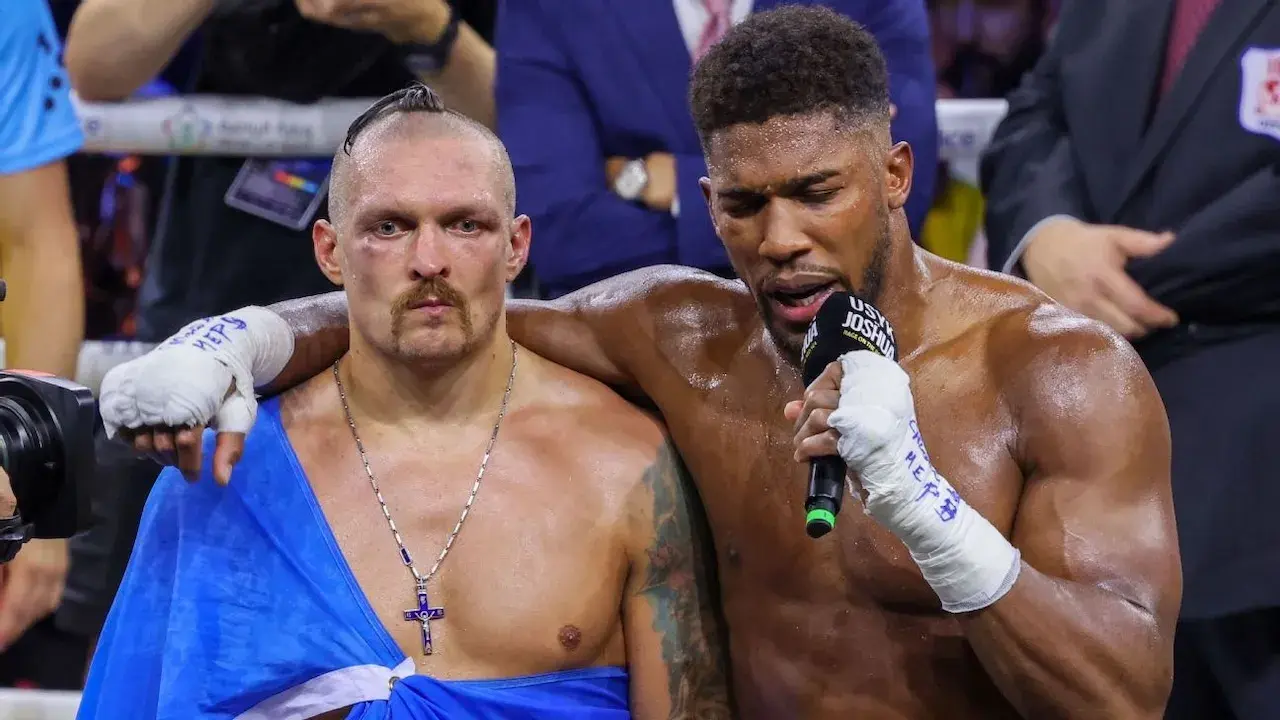 Anthony Joshua Latihan Bersama Oleksandr Usyk, Targetkan Comeback Juli 2026