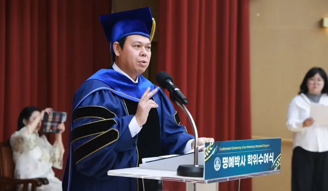Ketua DPD RI Sultan B. Najamudin Dianugerahi Doktor Honoris Causa dari Korea Maritime and Ocean University