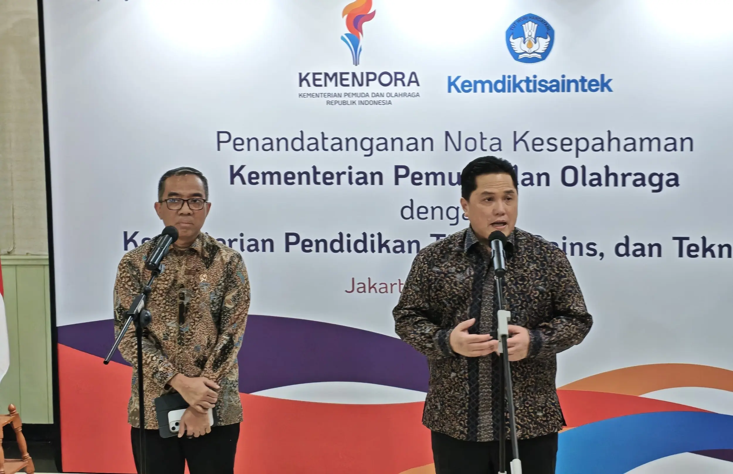 Kemenpora dan Kemendiktisaintek Perkuat Kolaborasi Pengembangan Olahraga di Perguruan Tinggi