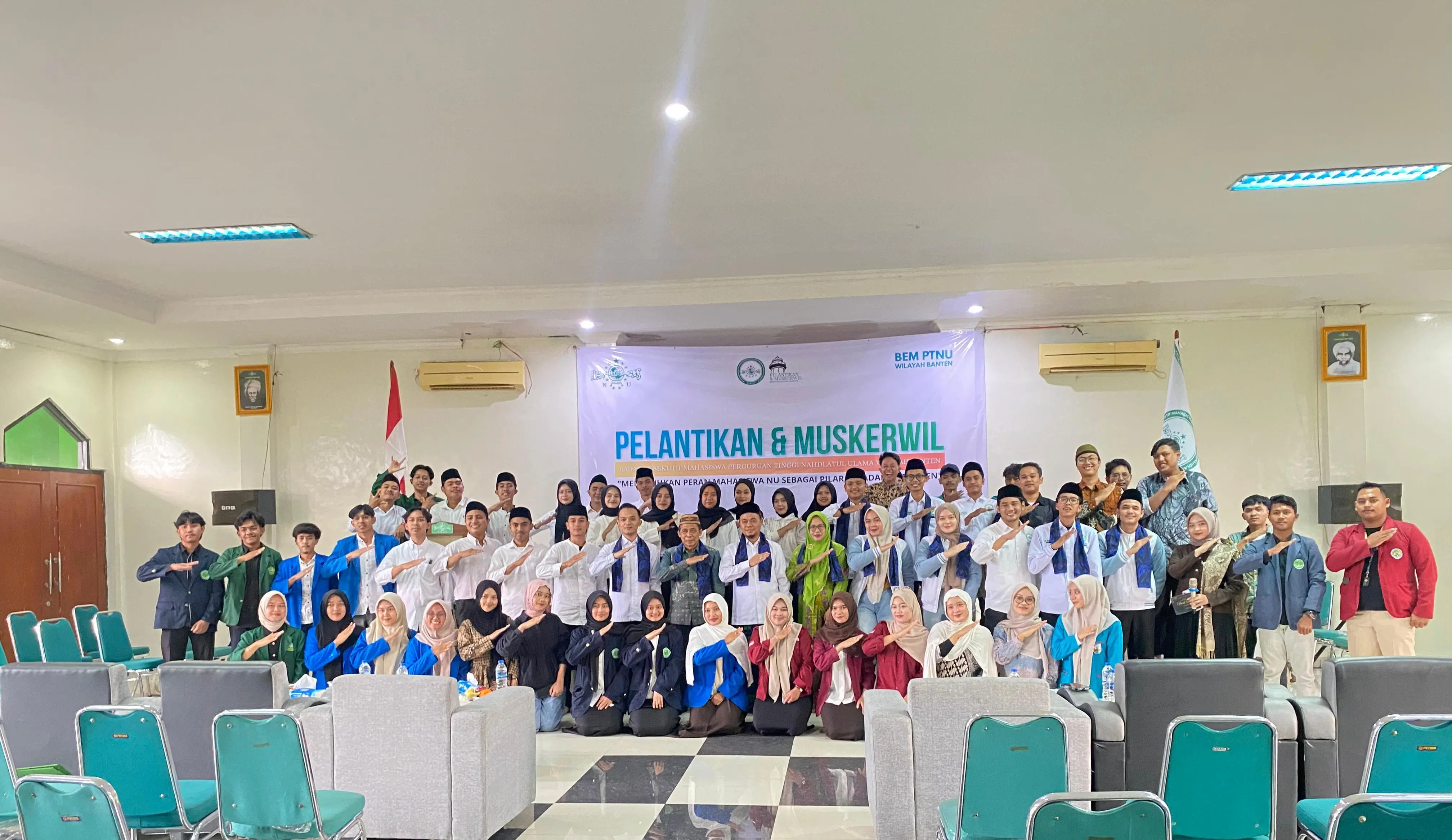 BEM PTNU Resmi Dilantik: Tonggak Awal Berdirinya BEM PTNU Banten Secara Struktural