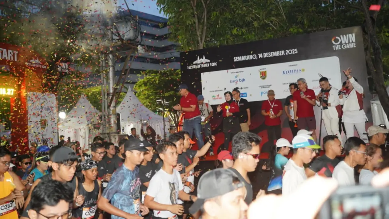 Semarang 10K 2025 Diikuti 2.760 Pelari, Dorong Sport Tourism dan UMKM Lokal