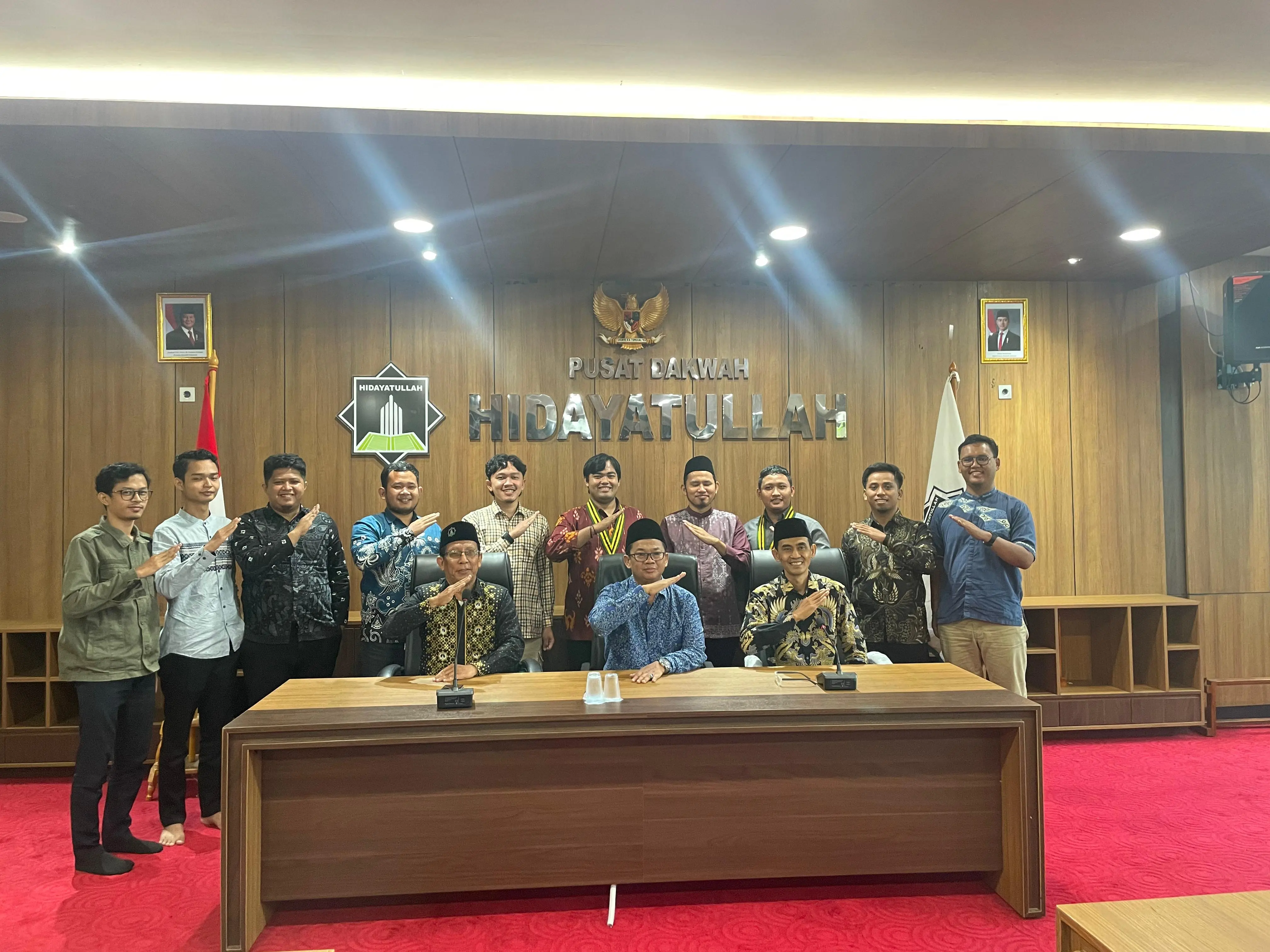 PB PII Audiensi Bersama DPP Hidayatullah: Bahas Sinergitas Program Keumatan