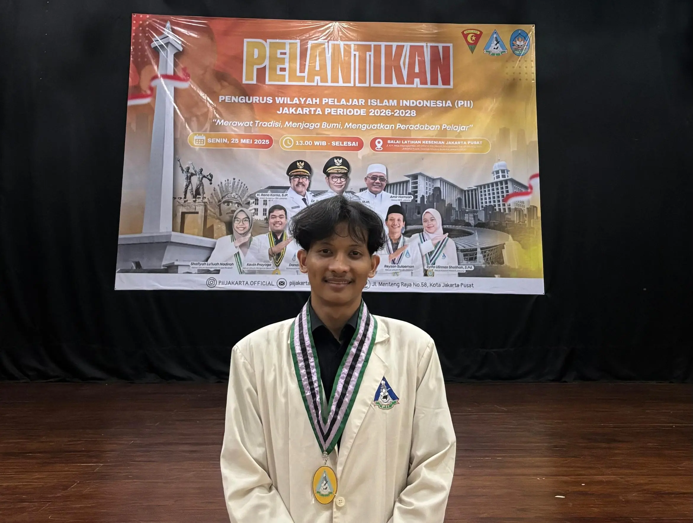 PW PII Jakarta Periode 2026-2028 Resmi di Lantik, Reyzan Sulaeman: Fokus Kami Pada Kaderisasi, Pembangunan Internal dan Pengawalan Isu Pendidikan