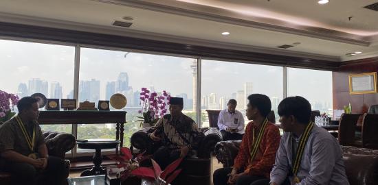 PB PII Silaturahmi ke Wakil Ketua MPR RI, Perkuat Peran Pelajar dalam Menyongsong Indonesia Emas 2045