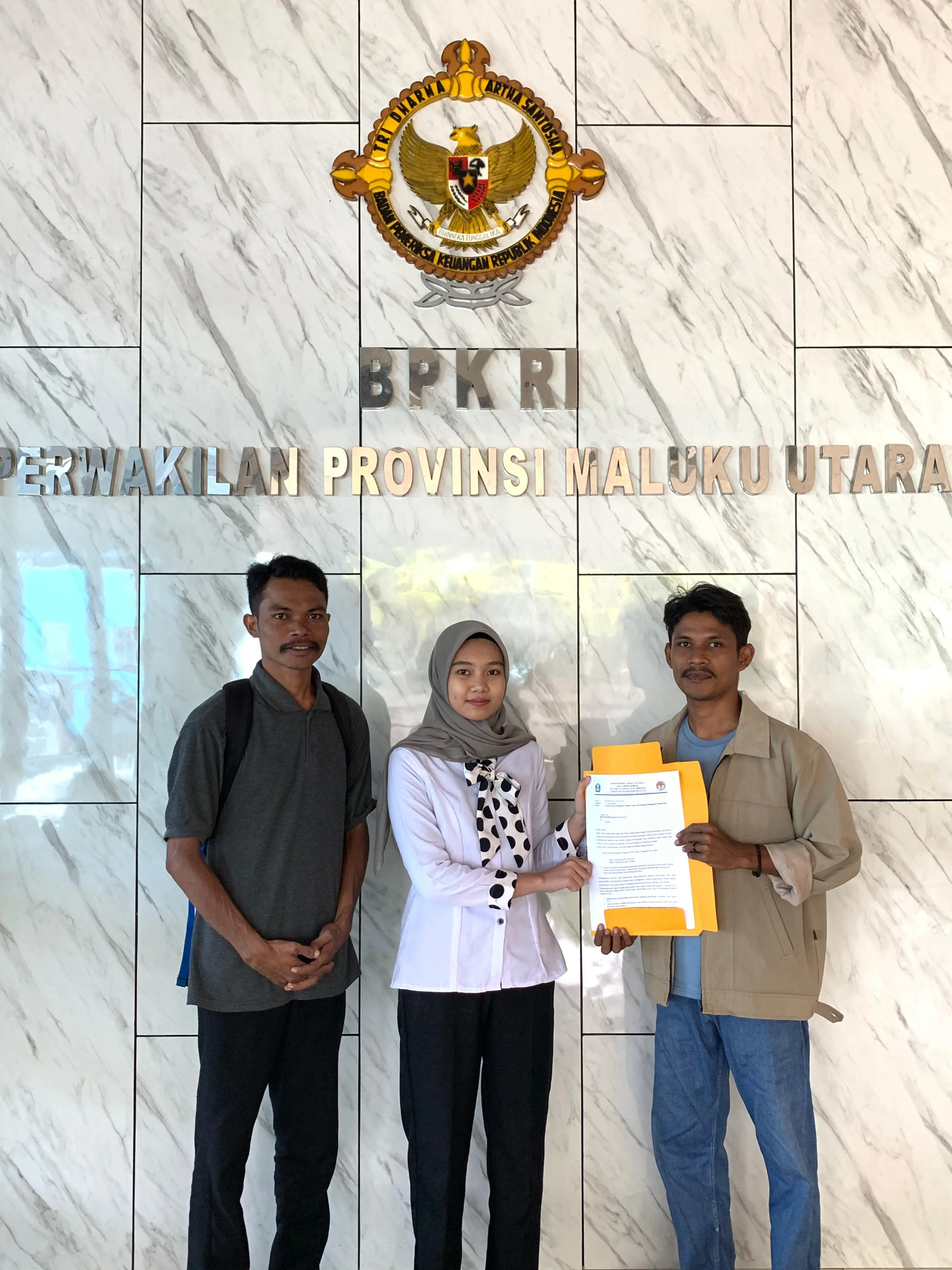 IPMAJOR Resmi Laporkan Kades Liboba Hijrah ke BPK-RI Perwakilan Malut