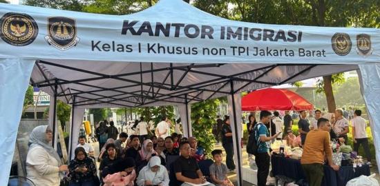 Ditjen Imigrasi Konsisten Hadirkan Layanan Paspor di CFD Seluruh Indonesia