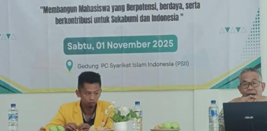 Sah! Ahmad Nida Kembali Menahkodai PD SEMMI Kabupaten Sukabumi