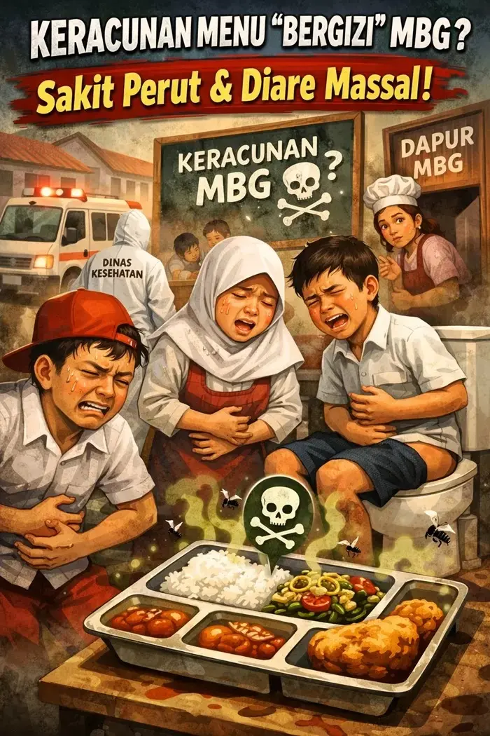 Insiden Pelajar dan Guru Keracunan MBG, SPPG Pinang 2 Enggan Buka Suara