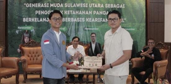 Aktivis, Mahasiswa, Tokoh Adat Berkumpul Diskusikan Ketahanan Pangan