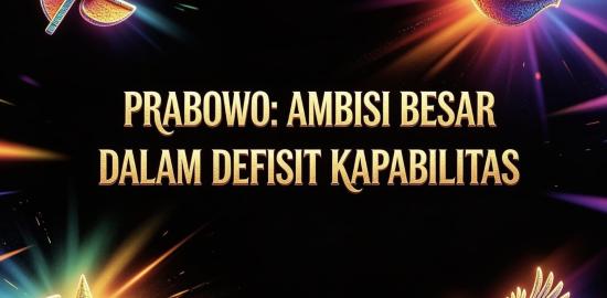 Prabowo: Ambisi Besar dalam Defisit Kapabilitas