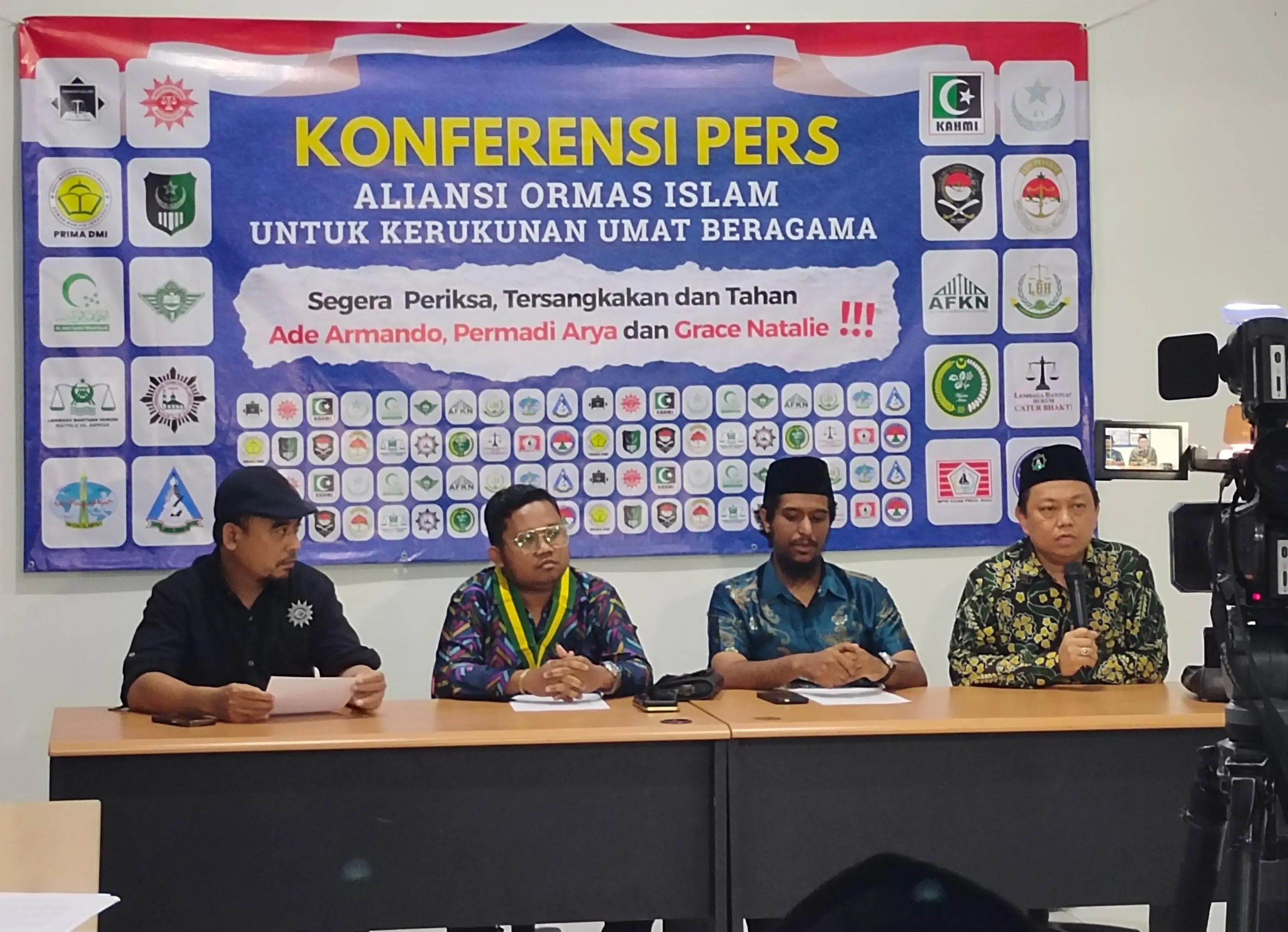 Aliansi Ormas Islam: Pelaporan Terhadap Ade Armando, Grace Natalie dan Permadi Arya Tidak Ada Unsur Politik