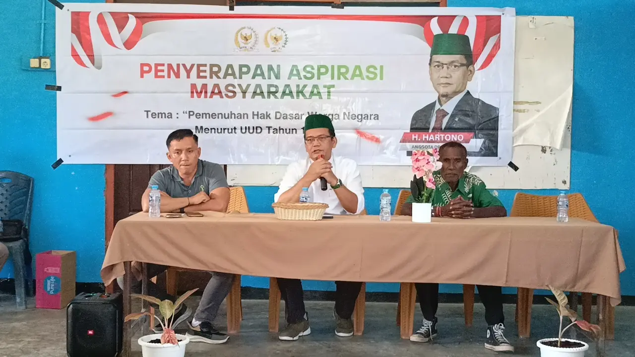 Senator DPD RI - H. Hartono Sambangi Katinim Untuk Menyerap Aspirasi