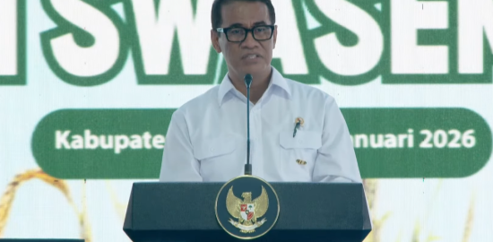 Swasembada Beras Indonesia Tekan Harga Beras Dunia hingga 44 Persen