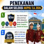 Polri pastikan tidak ada kuota khusus pada Penerimaan Taruna Akpol T.A 2026