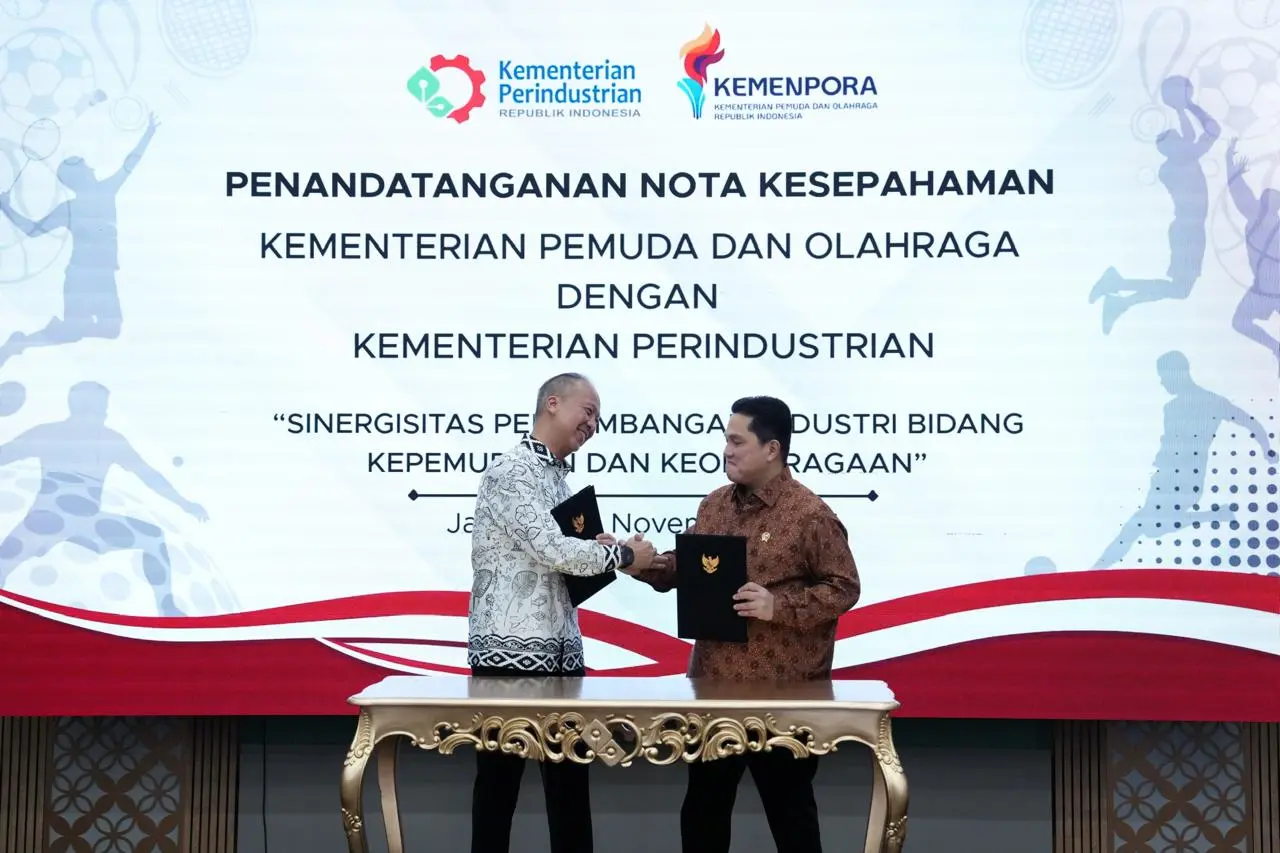 Menpora–Menperin Dorong Izin Edar untuk Perkuat Ekosistem Industri Olahraga Nasional