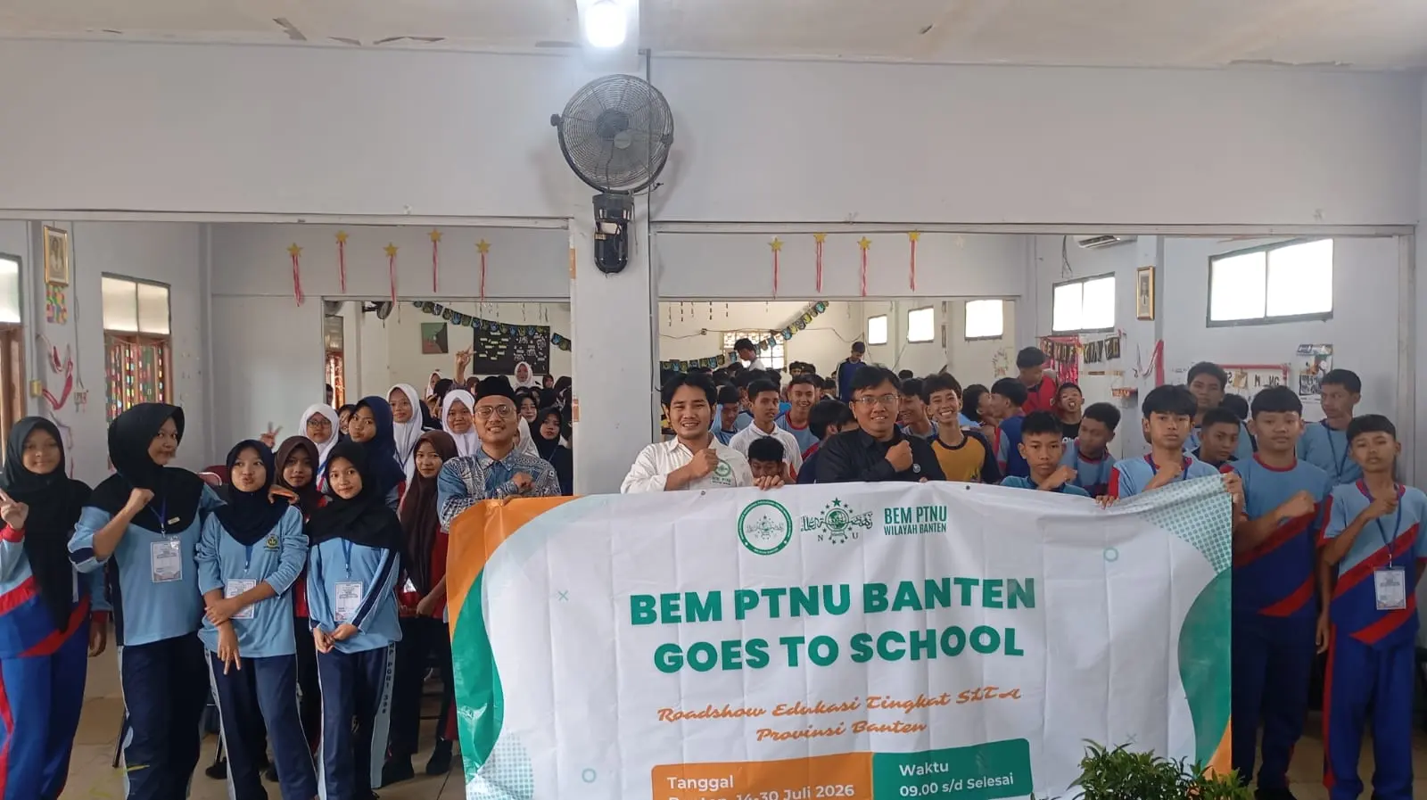 BEM PTNU Sambangi Sekolah-sekolah di Banten: Dorong Lahirnya Generasi Berkarakter dan Bebas Narkoba