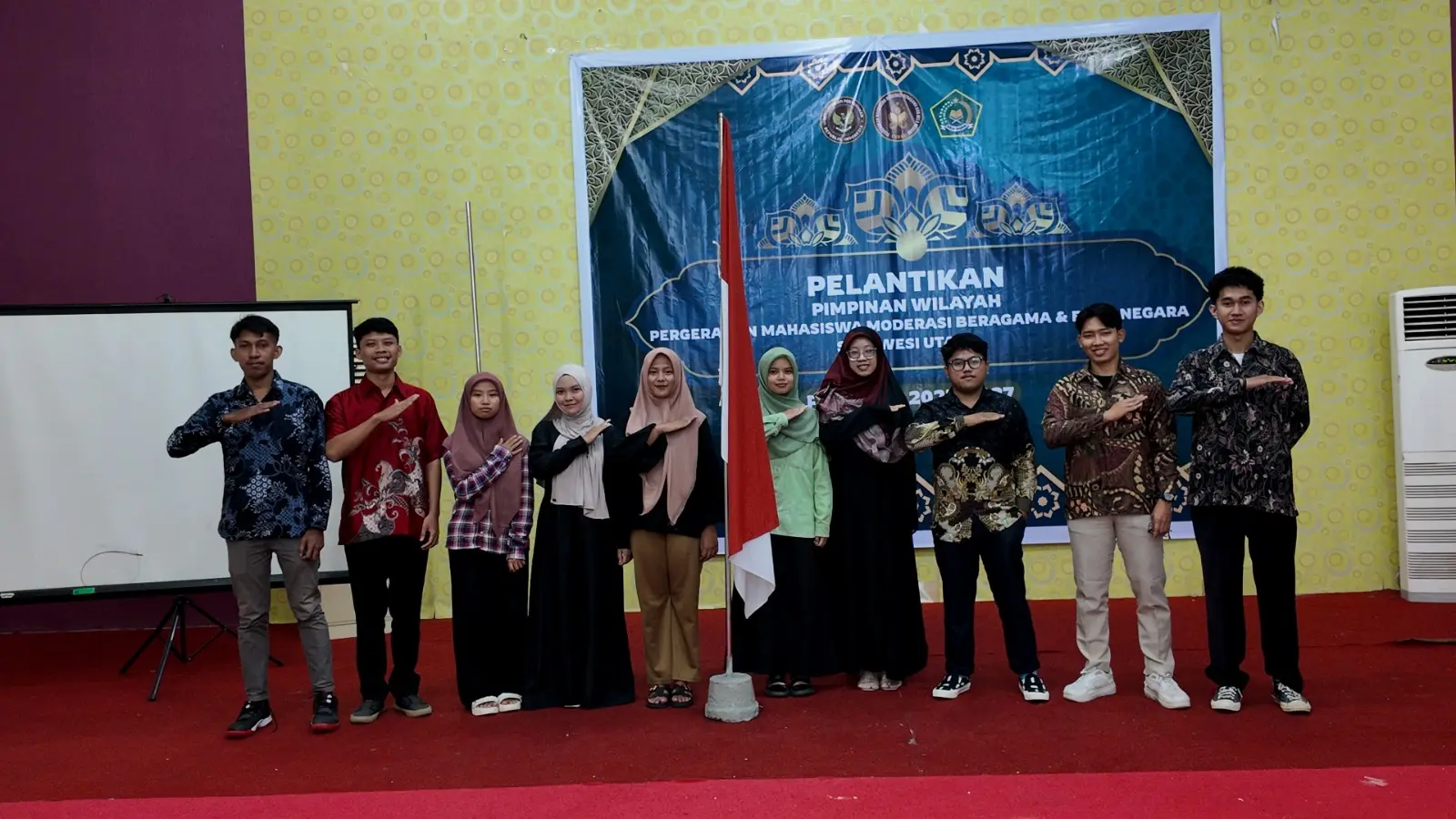 PMMBN Sulawesi Utara 2025-2027 Resmi Dilantik, Teguhkan Komitmen Moderasi Beragama dan Bela Negara