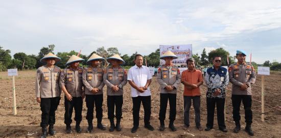 Polda Banten Perkuat Ketahanan Pangan Lewat Penanaman Jagung Kuartal II