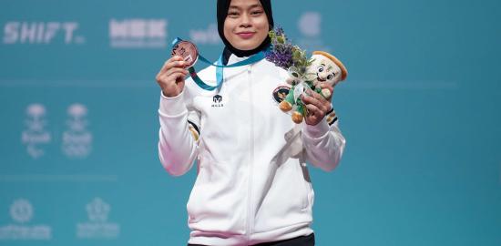Lifter Nadita Aprilia Persembahkan Perunggu untuk Indonesia di Islamic Solidarity Games 2025