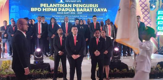 Pengurus HIPMI Papua Barat Daya Resmi Dilantik Periode 2026-2029