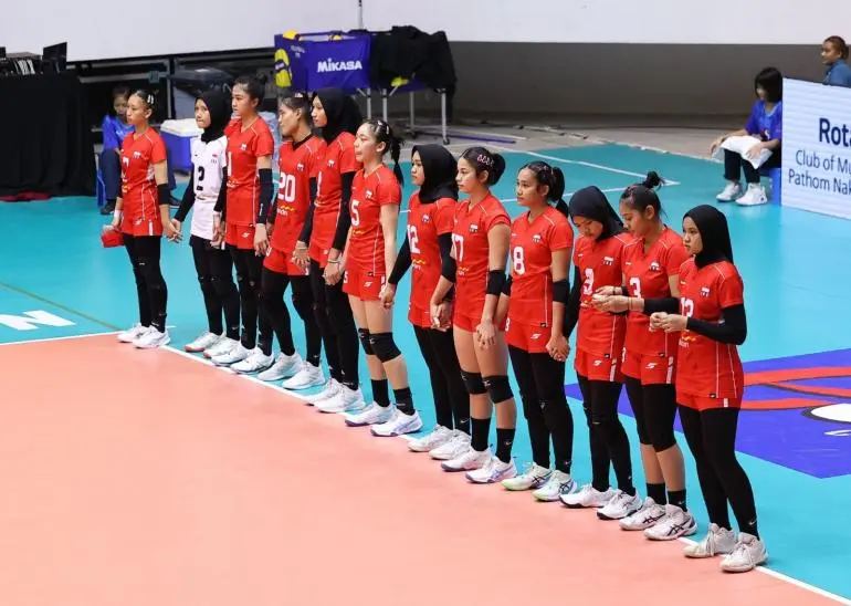 Timnas Voli Duduk Indonesia Tekuk Filipina, Takluk dari Thailand di Fase Grup