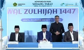 Pemerintah Tetapkan Idul Adha 1447 H Jatuh pada 27 Mei 2026