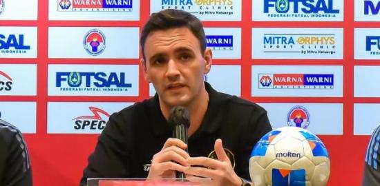 Pelatih Timnas Futsal Indonesia Hector Souto Masuk Nominasi Pelatih Terbaik Dunia 2025