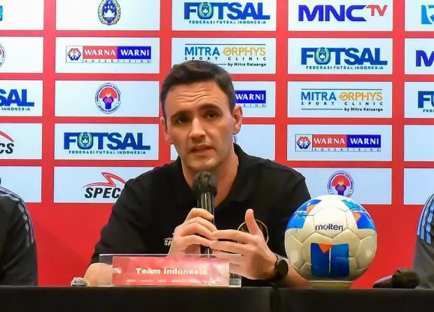 Pelatih Timnas Futsal Indonesia Hector Souto Masuk Nominasi Pelatih Terbaik Dunia 2025